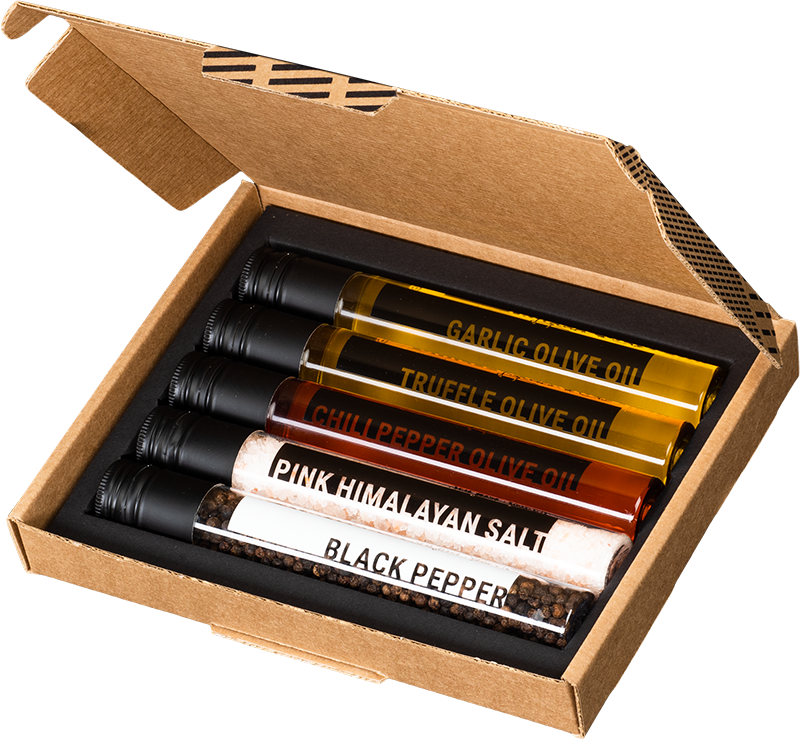 Product - Cooking Set 5 Piece RPET Tube Letterbox