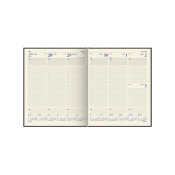Casebound Desk Diary (Cream)