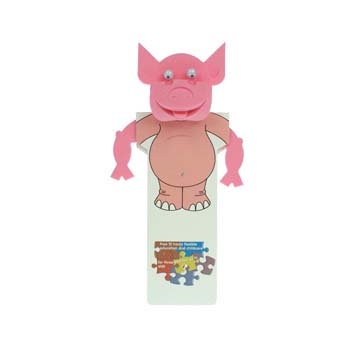 Animal Body Bookmark - Pig