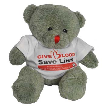 Red Nose Bear With T Shirt 150Mm