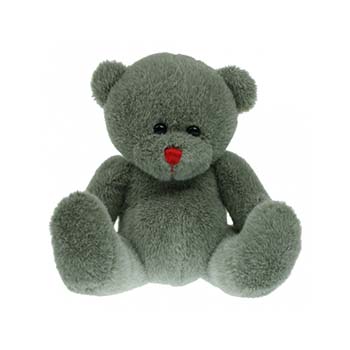 20cm Red Nose Bear With Sash