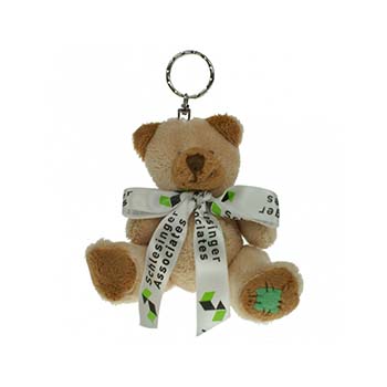 Keychain Gang Bear With Bow