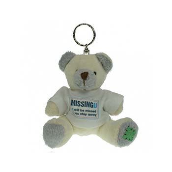 Keychain Gang Bear With T-Shirt