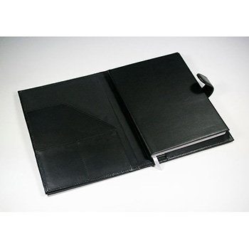 Warwick Leather Covered A5 Note Book and Cover