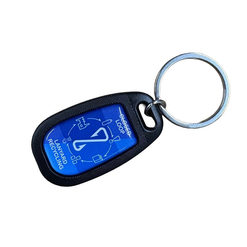 Moulded RPET Keyring