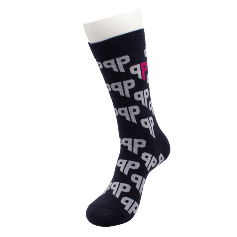 Jacquard Knitted Cotton Socks