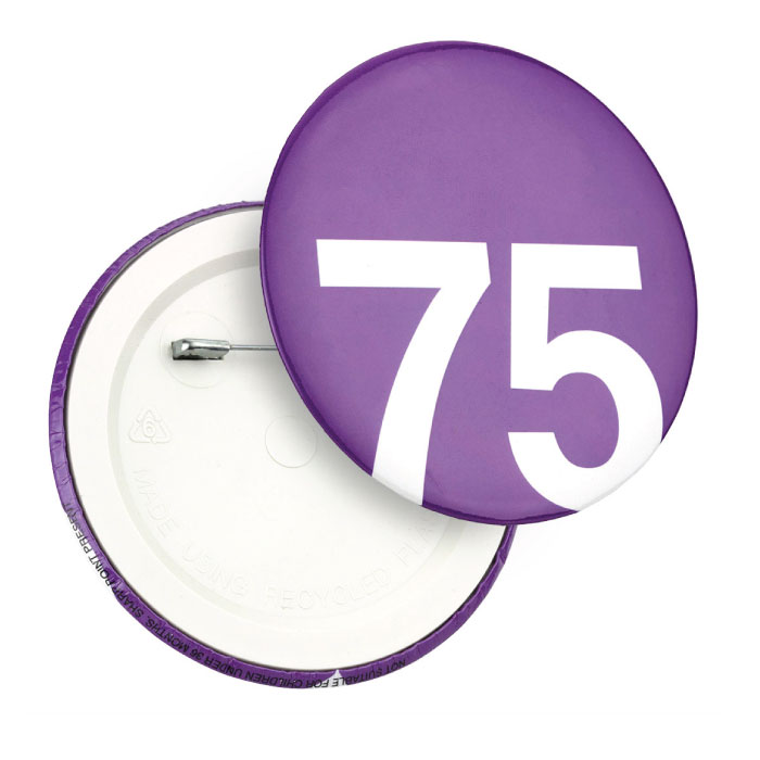 75mm Button Badge