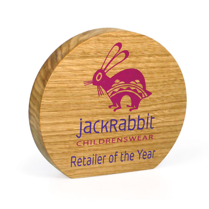 Real Wood Sunrise Award 140 x 120mm