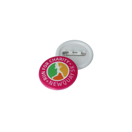 DBase 32mm Circular Pin Badge