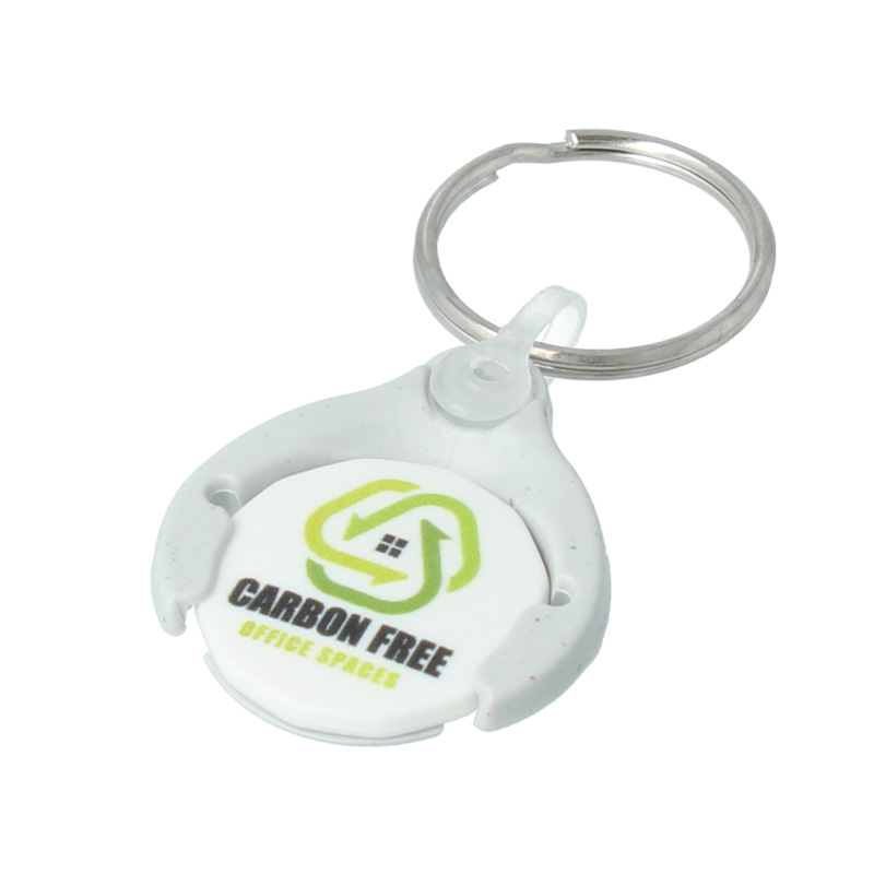 Pop Coin Lite Trolley Keyring