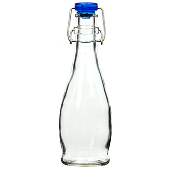 Small Flip Top Glass Bottle - 12oz