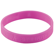 Silicone Wristbands - Embossed/Debossed