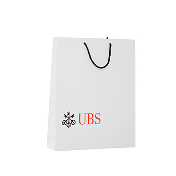Luxury Hand finished Paper Carrier Bag - 360+120x320mm