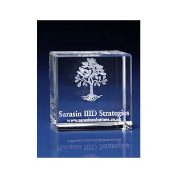 5cm x 5cm Optical Crystal Cube