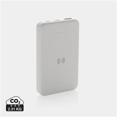 Rcs Recycled Plastic 5.000 Mah 5W Wireless Powerbank