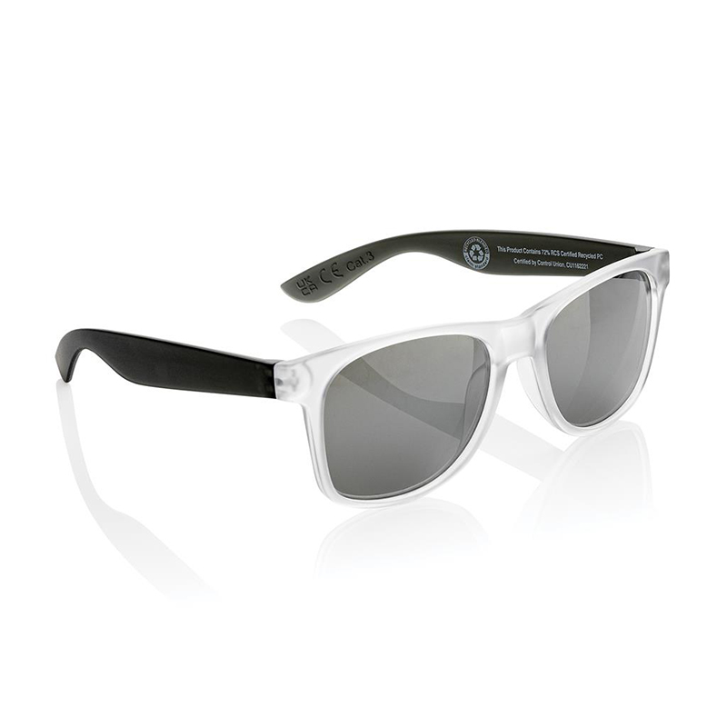 Gleam RCS Recycled PC Mirror Lens Sunglasses 