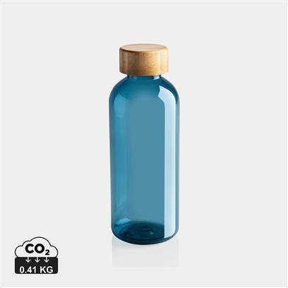Grs RPET Bottle with Bamboo Lid