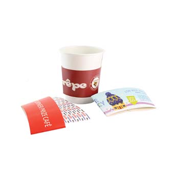 Full Colour Printed Cup Sleeves