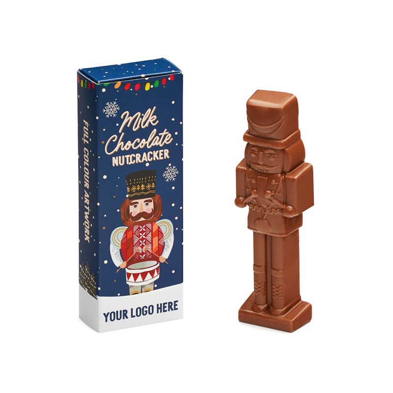 Winter Collection 25 - Eco Matchbox - Milk Chocolate - Nutcracker