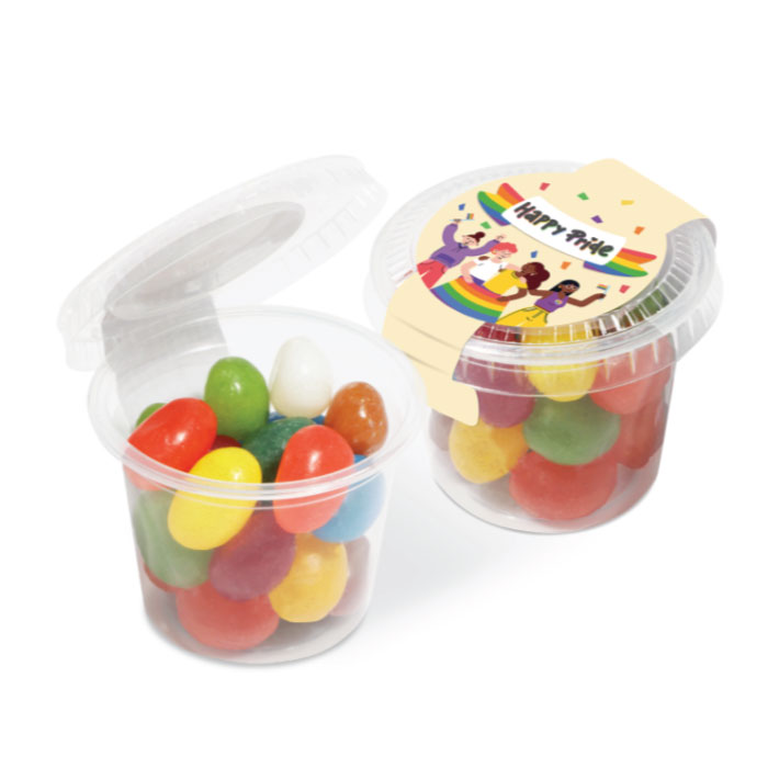 Pride Eco Mini Pot With Jelly Bean Factory Sweets