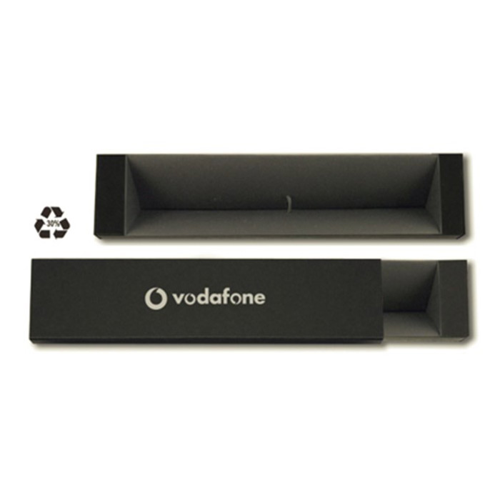 Black Single Pen Recycled Card Presentation Box