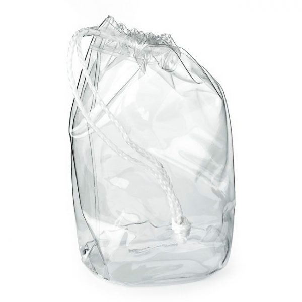 Clear Drawstring PVC Bag