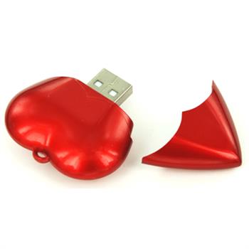 Heart Shaped USB 2 GB