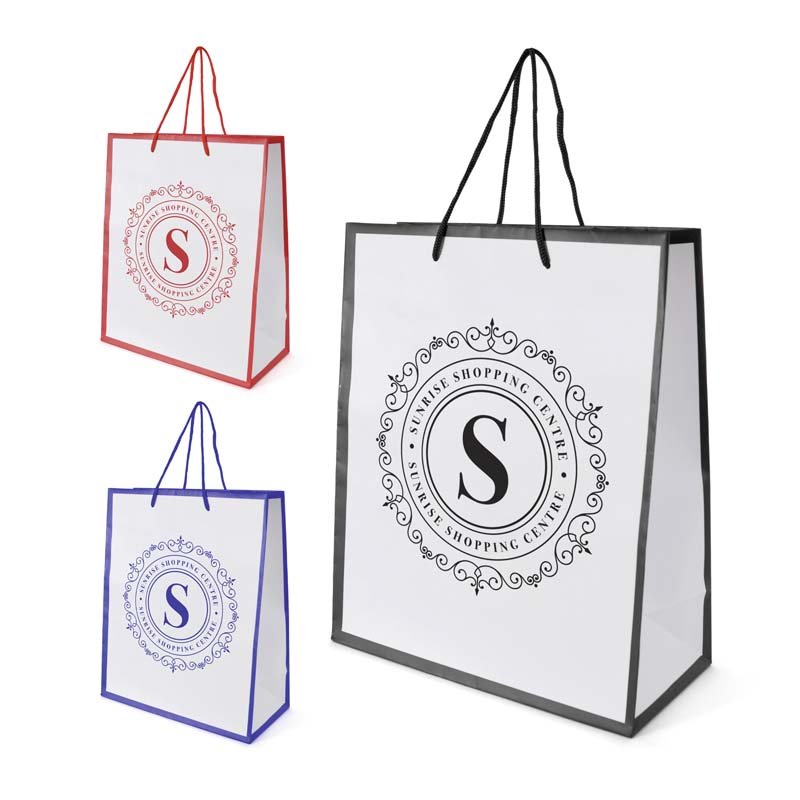 Newquay Medium Glossy Paper Bag