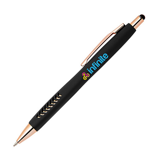 Avalon Softy Rose Gold Pen with Stylus