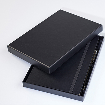 Houghton A5 Casebound Notebook with Pen and Box