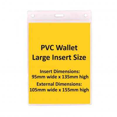 Large PVC Wallett 