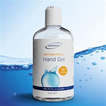 500ml Hand Sanitiser with Clip Lid