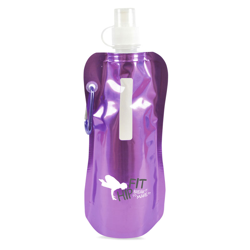Metallic Fold Up Bottle -  400ml