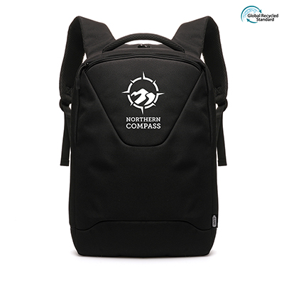 Anti Theft GRS Certified RPET Backpack