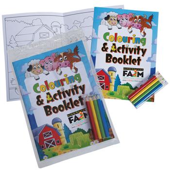 Colouring Book & Pencil Pack