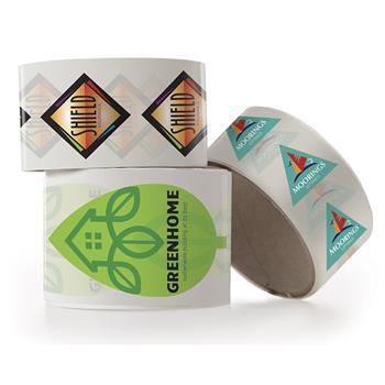 Paper Stickers on Rolls - Within 64mm x 64mm