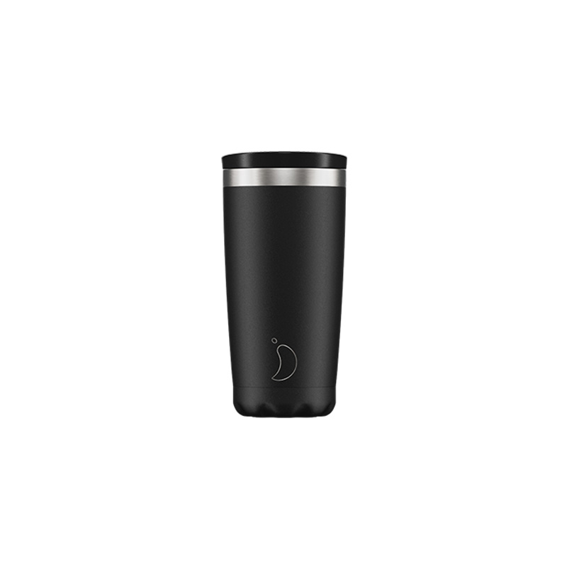 Chilly’s Mono Black 500ml Coffee Cup