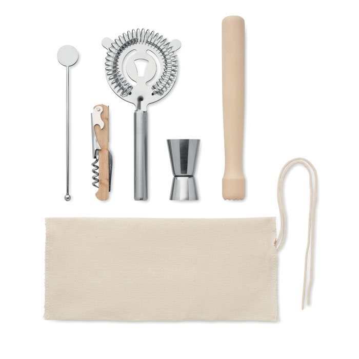 Cocktail Kit in Cotton Pouch