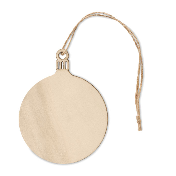Wooden Bauble Decoration