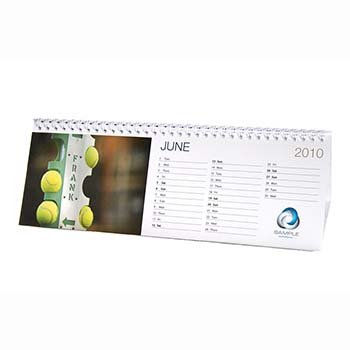 Individually Personalised Standard Desktop Calendar