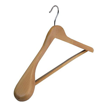 45cm Broad Wooden Suit Hanger