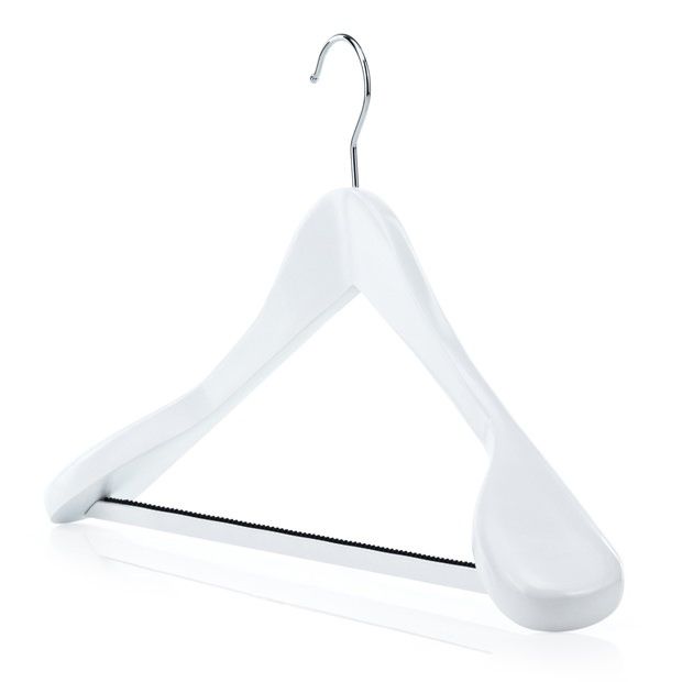 Wooden Suit Hangers With Bulbous Ends 45cm