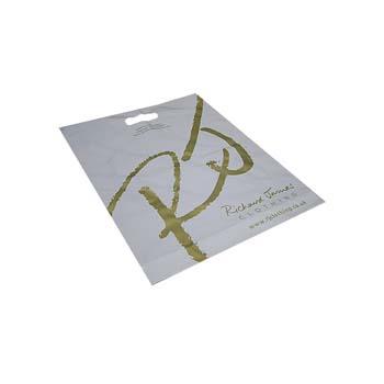 Standard Patch Handle Carrier Bags - 15 x 18