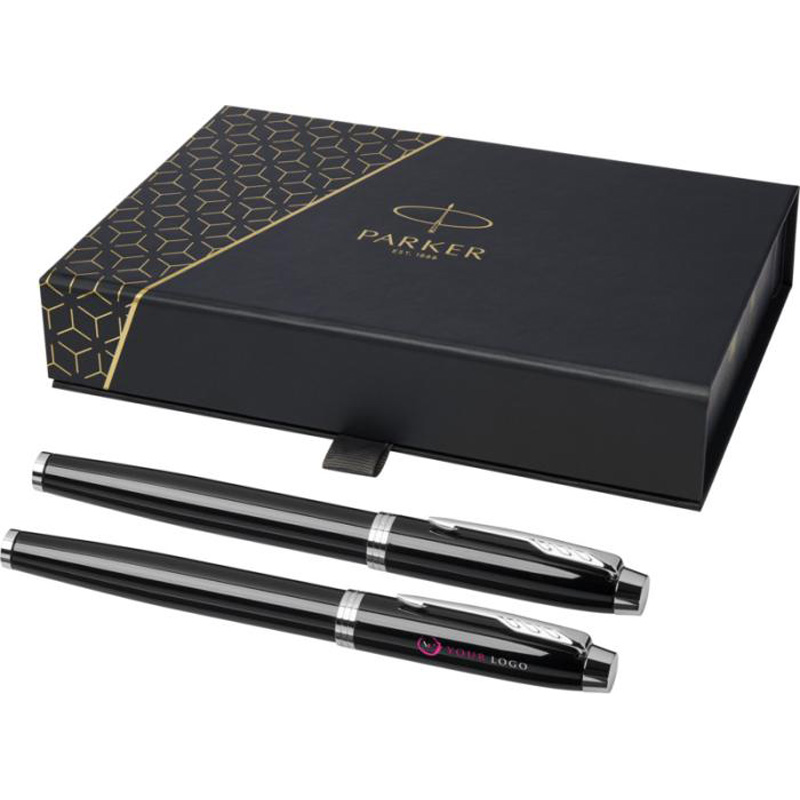 Parker Im Rollerball and Fountain Pen Set - Black