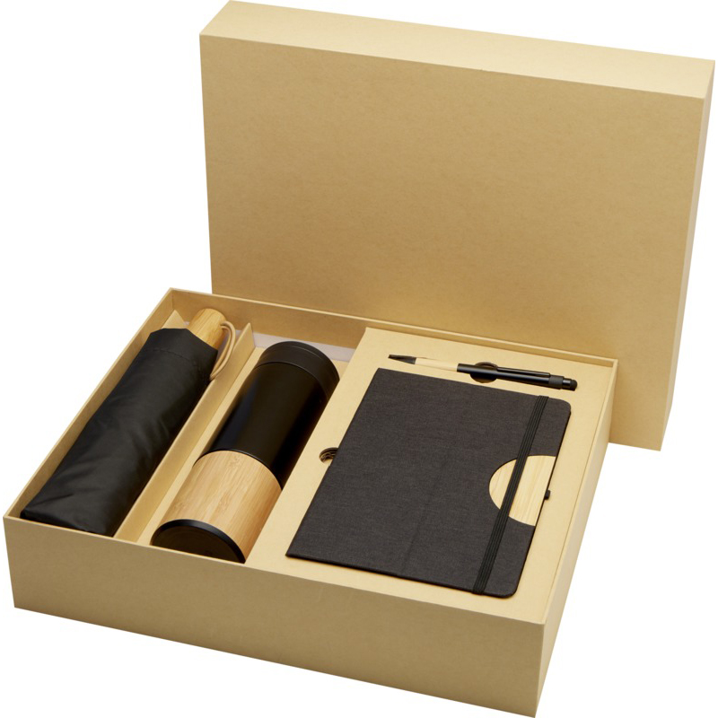 Carmen A5 hard cover notebook and ballpoint pen gift set