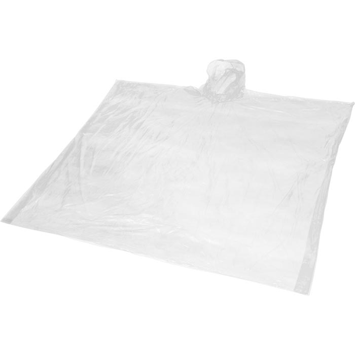 Mayan recycled plastic disposable rain poncho