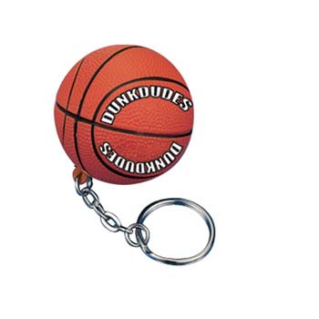 Stress Basketball Keyring