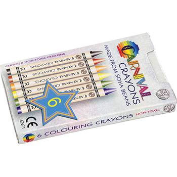 Carnival Crayons - 6 Pack