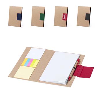 Ganok Hardcover Notebook with Sticky Notes &amp; Pen