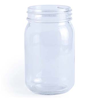 Drunax Mason Jar Style Glass - 450ml